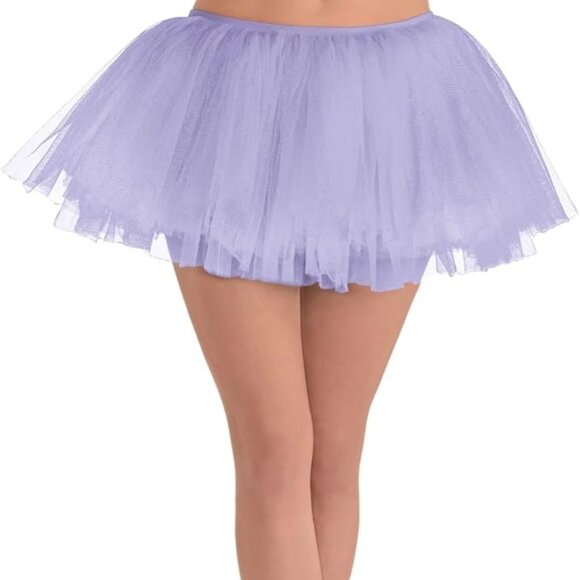 Dresses & Skirts - Womens Lilac Lavender Mini Tutu Skirt One Size